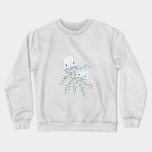 Flower Jellyfishes Crewneck Sweatshirt